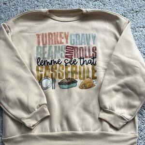 🌼 3/$10 Thanksgiving crew neck
